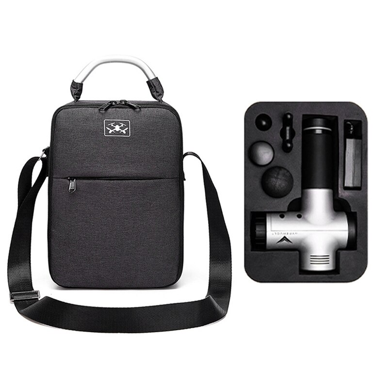 Draagbare schoudertas voor hypervolt plus massagestick waterdicht krasbestendig schokbestendig accessoires