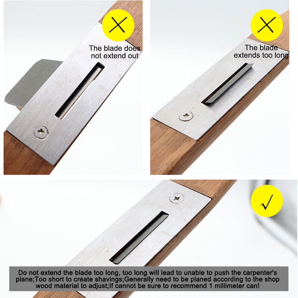 Mini Schaafmachine Timmerman Model Maken 10Inch Licht Houten Planken Slijpen Schaven Handleiding Trimmen Houtbewerking Tool