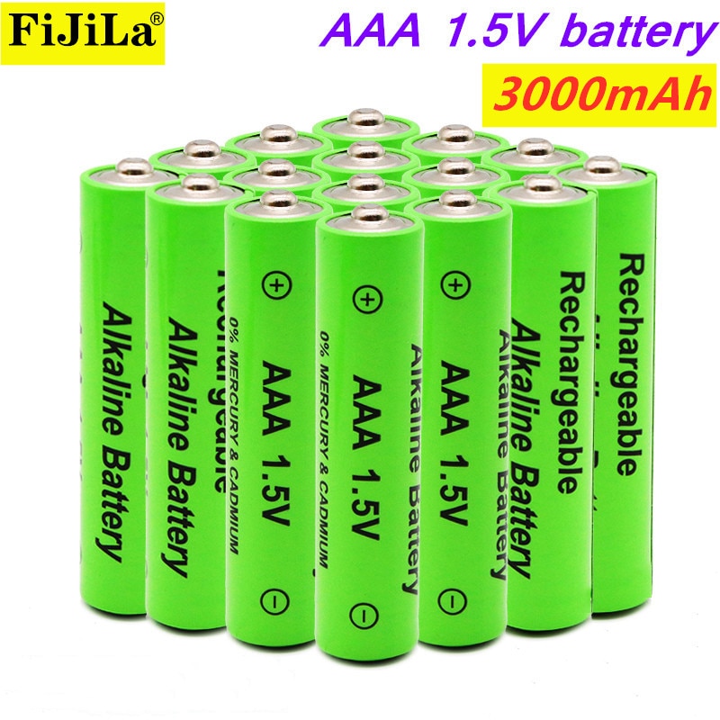 Lot Aaa Batterij 3000Mah 1.5V Alkaline Aaa Oplaadbare Batterij Voor Afstandsbediening Speelgoed Licht Batterij