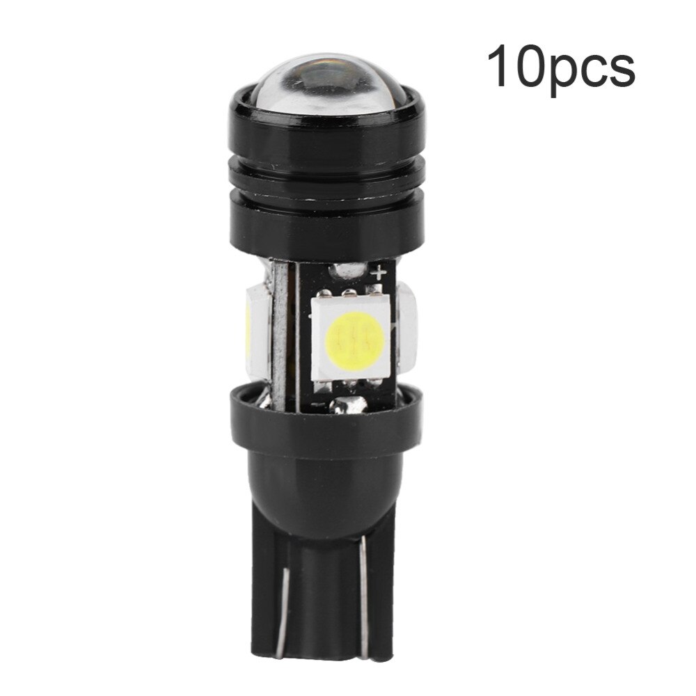 10 Pcs T10 5050 Led-lampen Elke lamp ingebouwde 4 stuks SMD en 1pc 1.5W LED ultra heldere lamp kralen Met de CANBUS detectie