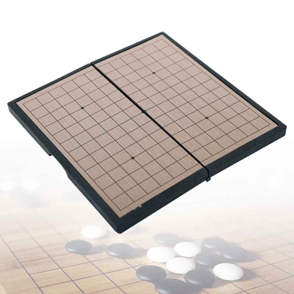 Student magnetisk gomoku go brettspill sammenleggbar bærbare foreldre barn leker slitesterk underholdning klassisk reise liten
