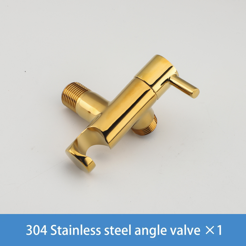 Ula Hoek Klep 1/2 Hoek Ventiel 2 Manier Of Eenrichtingswater Ventiel Muur Douche Omleiding Ventiel T Klep Driehoek Ventiel Bad Accessoires: Licht Geel