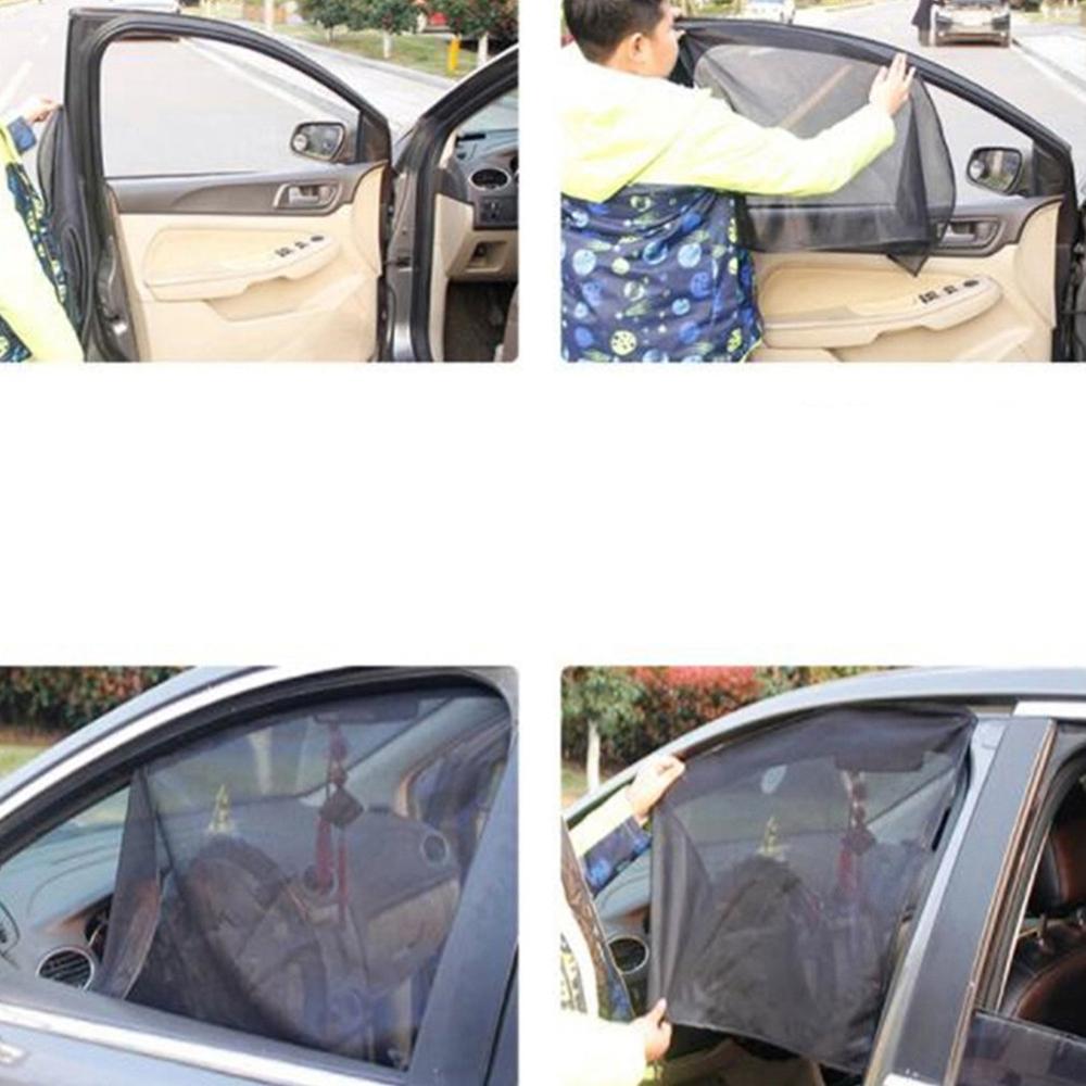 Pare-soleil magnétique pour voiture, protection uv, rideau de voiture, pare-soleil pour fenêtre latérale, pare-soleil en maille, protection d'été, film pour fenêtre