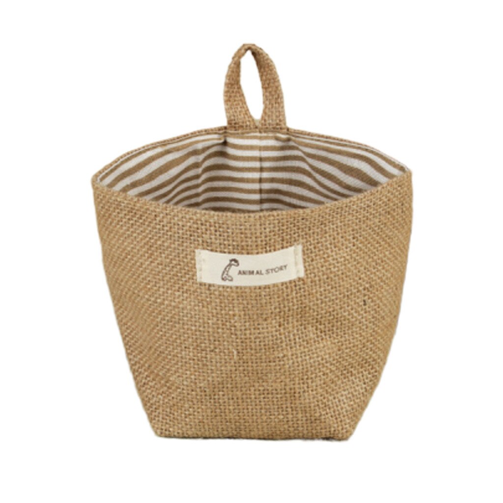 Flower Pot Plant pot Desktop Storage Box Container Bedside Cabinet Storage Bag Pocket Box doniczki ogrodowe i donice: Yellow B