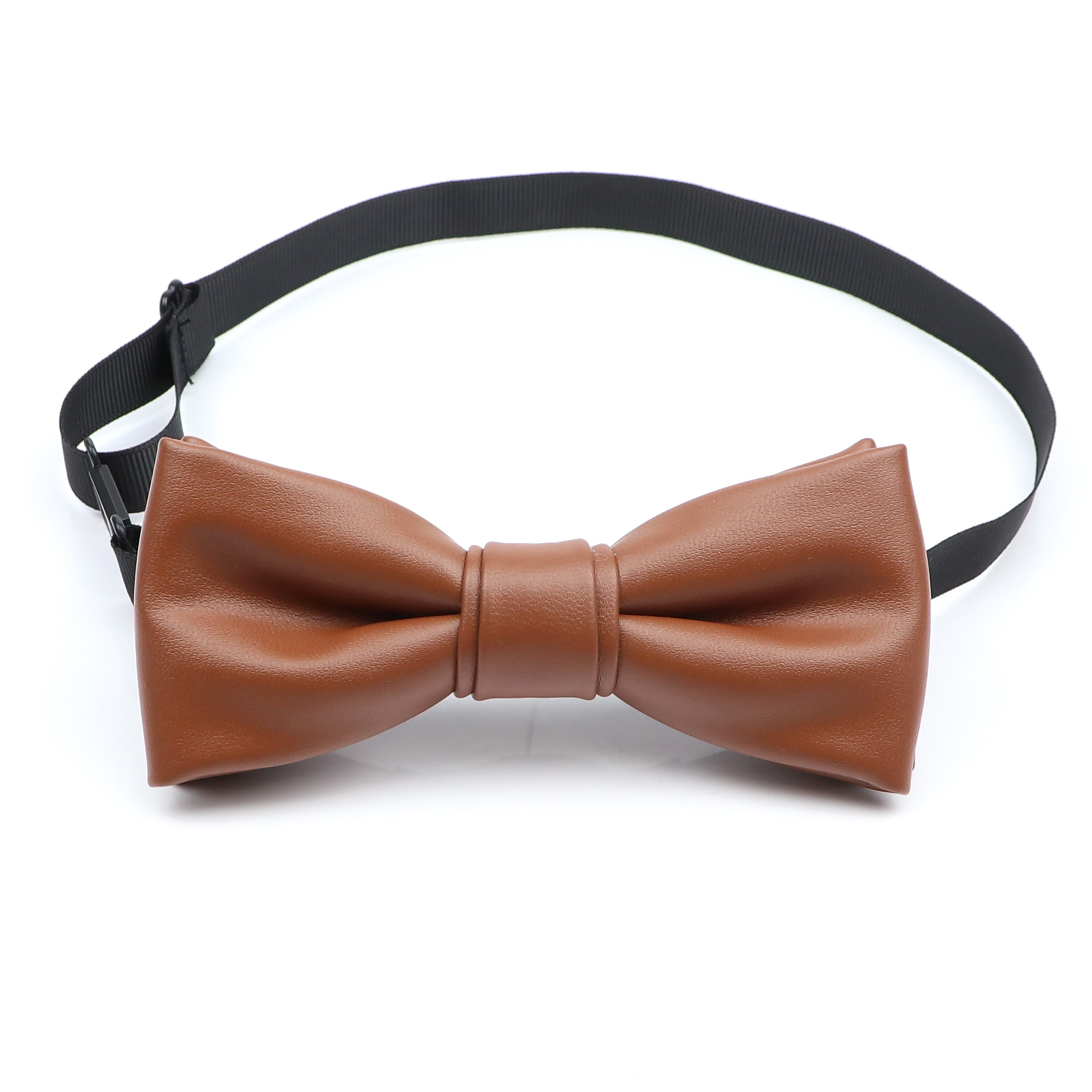 Pajarita de retales para hombre y mujer, corbata de piel sintética negra, mariposa roja, dorada y plateada, corbatas de de boda para hombre