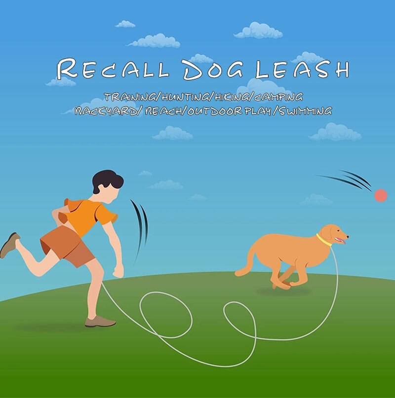 5M 10M smycz posłuszeństwo przywoływanie kontrola trening zwinność nylon długie szkolenie dla zwierząt smycz z paskiem robić przechowywania