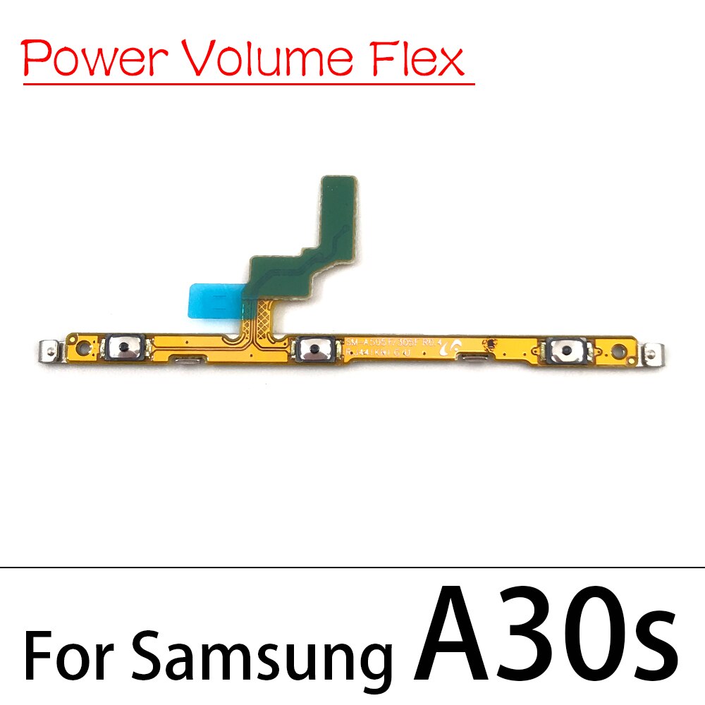 Przełącznik zasilania On / Off przycisk klawisz głośności przycisk Flex Cable dla Samsung A01 A11 A10S A20S A30S A51 A10 A20 A30 A40 A50 A60 A70 A42: A30s