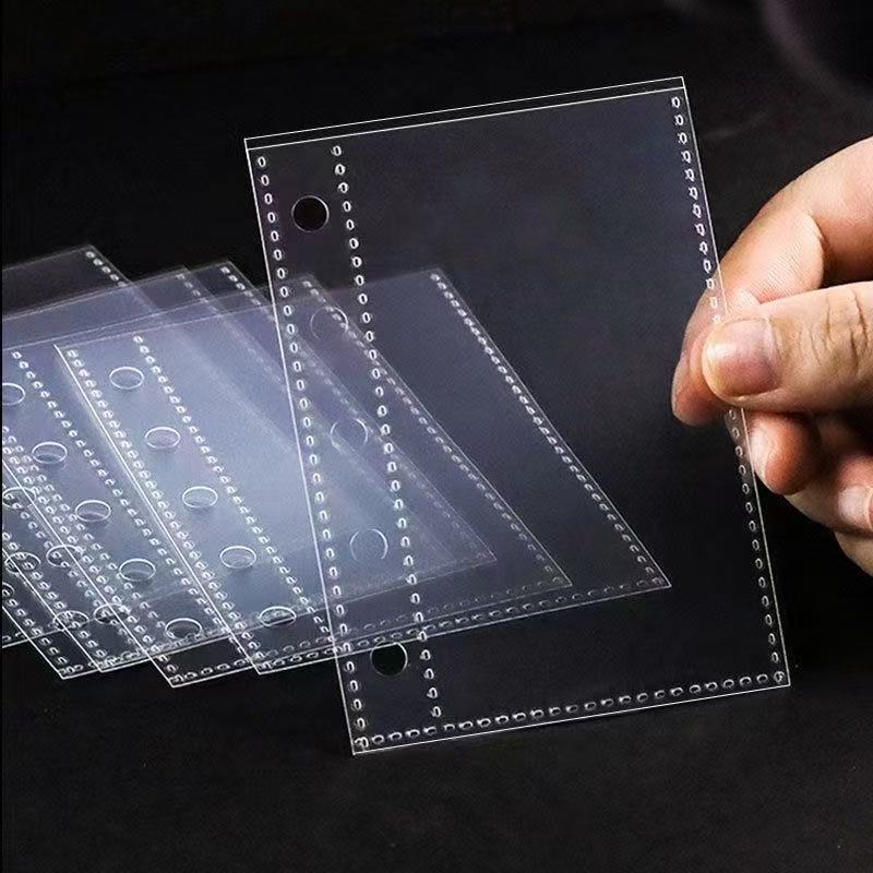 M5 PU Leather Binder Wallet Cover Savings Wallet Folder 5-Ring Refillable Notebook Planner Hardcover Budget Binder Organizer: Brown