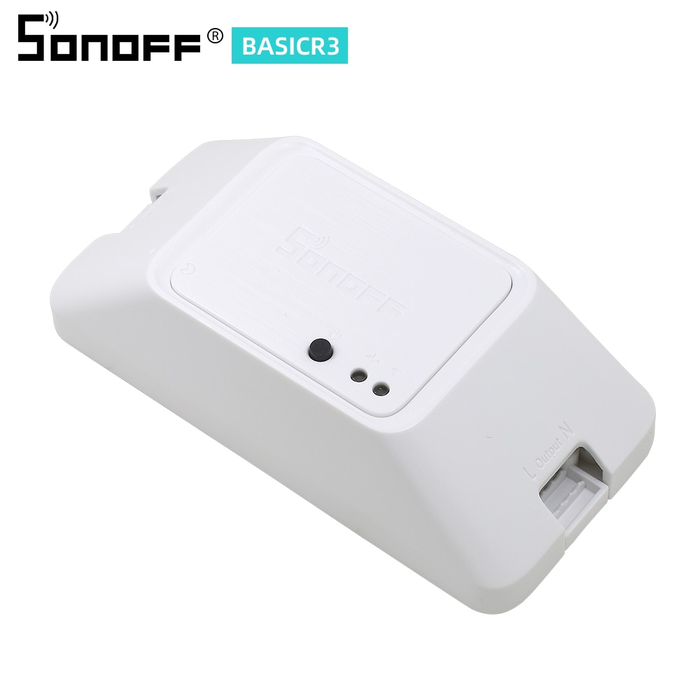 Itead Sonoff Basic R2/R3 Wifi Draadloze Smart Switch Licht Diy Module App/Lan/Voice Afstandsbediening 10A Ondersteuning Google Home Alexa