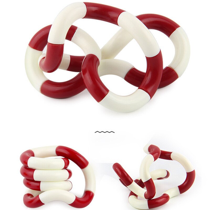 Verwicklung Zappeln Spielzeug Sensorischen Roller Twist Zappeln Spielzeug Anti Stress Erwachsene Gehirn Entspannen Kind Seil für Stress Kinder Anti-Stress-Fokus spielzeug