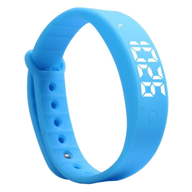 W5S Smart Bracelet LED Watch Sleeping Pedometer Vibration Sports Smart Bracelet Smart Wristband For Student Kids