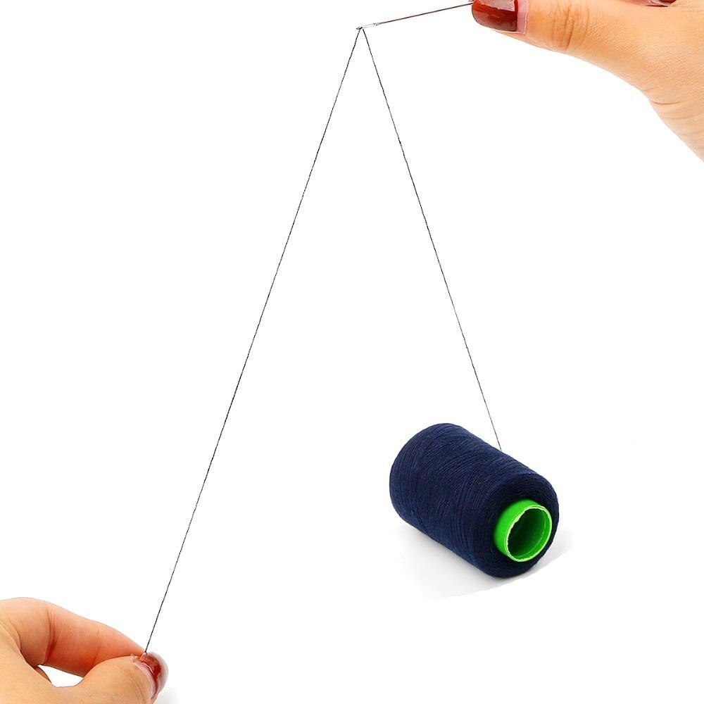 Hilos de algodón para máquina de coser, cuerda de alta tenacidad, suministros de costura compatibles para bordados o manualidades hechas a mano, 1 unidad