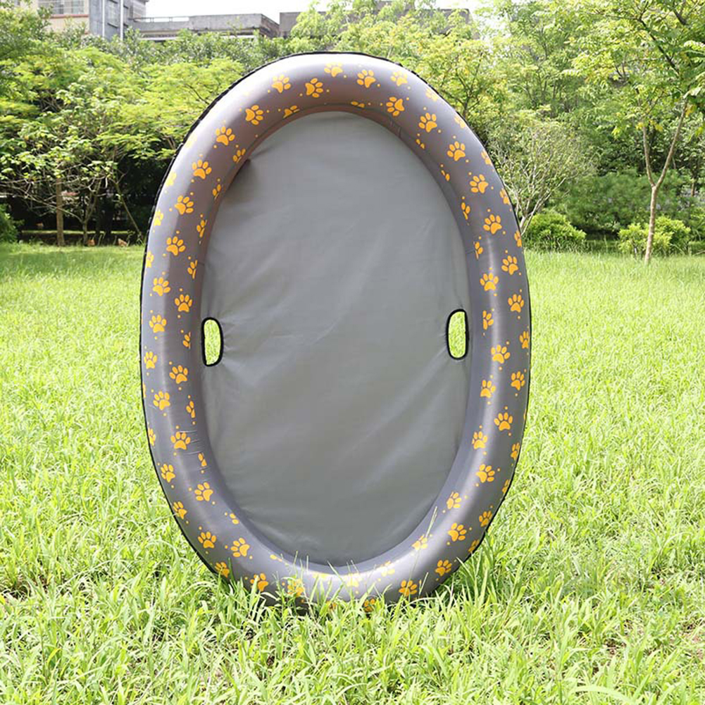 Dog Pool Float Pet Water Toy Float Swimming Pool Floating Row Bed Portable Inflatable Dog Cat Pet Water Beach Toy Play Cushion