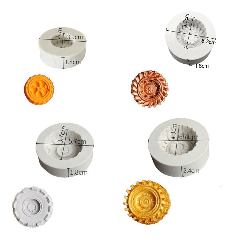 Banden Vorm Siliconen Sugarcraft Mold Fondant Cake Decorating Gereedschap Bakvormen