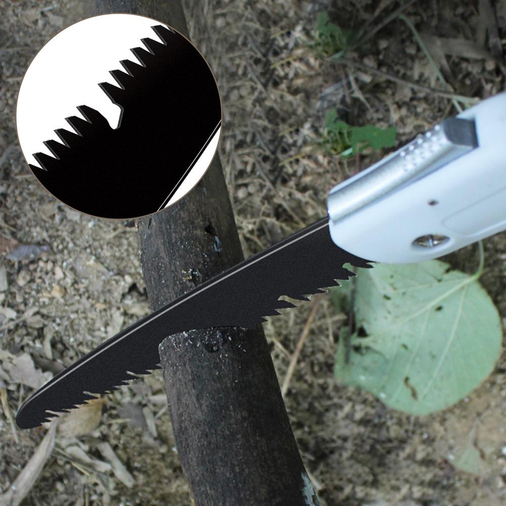 Folding High Carbon Steel Pruning Saw Wood Cutting Survival Hand Saw Sharp Lockable Blade Hand-held For Home Use