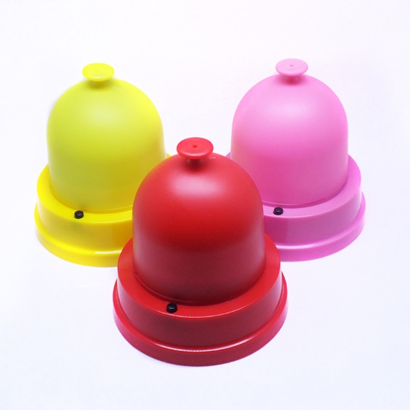 4Pcs Automatische Dice Roller Cup Transparante Plastic Cover Koepels Hand Schudden Elektrische Dices Cup Shaker Voor Party Game Spelen ktv