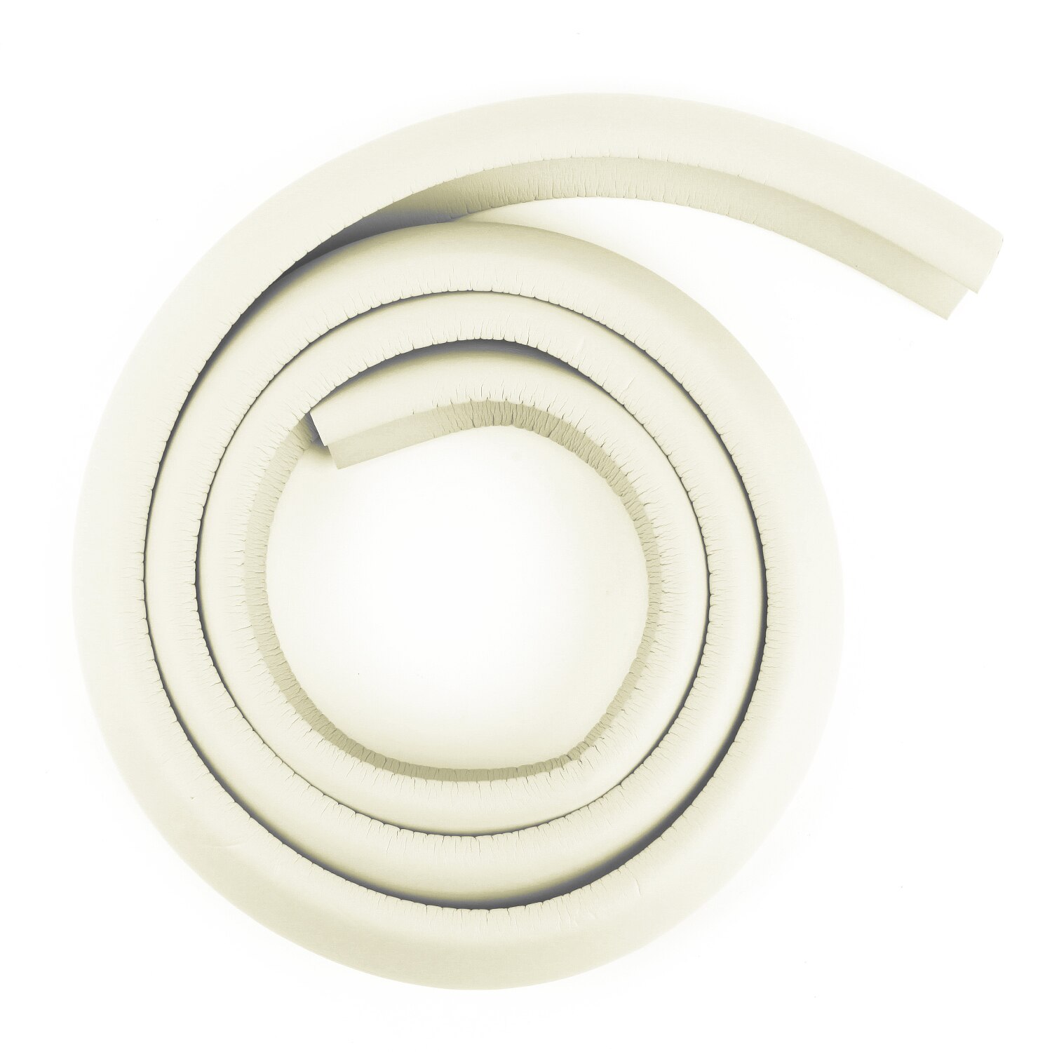 2M U-vorm Extra Dikke Baby Veiligheid Meubels Tafel Protector Edge Corner Bureau Cover Beschermende Tape Schuim Hoeken Bumper guard Een +: White