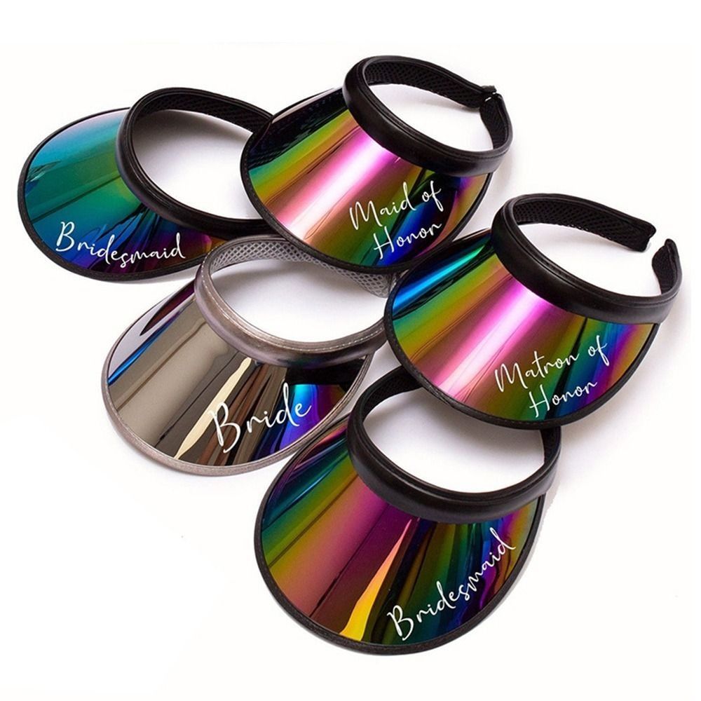 Pvc sommerbaseballhatt gjennomsiktig plast sportsvisirer dame menn anti-uv solhette utendørs solskjermhatt