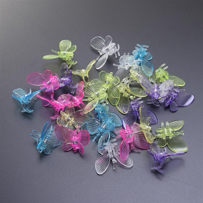 30 Pcs Vlinder Orchidee Clips Bloem Tuinieren Bonsai Vlinder Orchidee Vorm Wijnstok Vaste Clip Graft Plant Ondersteuning Wijnstok Clips