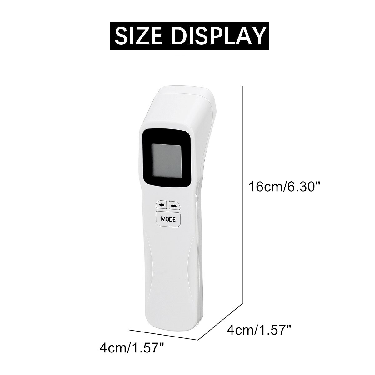 Håndholdt digital ir infrarød øre pandetermometer baby voksen feber temperaturmåler baby voksen kropspleje maskine sundhed