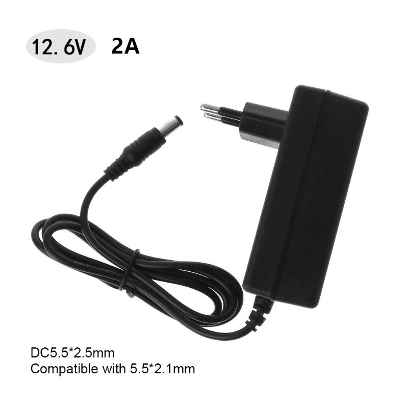AC 100-240V DC 8.4V 12.6V 16.8V 1A 2A 1000MA Adapter Power Supply 16.8 V Volt charger plug for 18650 lithium Li-ion battery: Gold