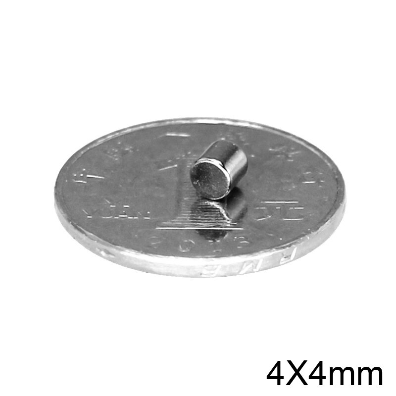50/100/200/500/1000PCS 4x4 Mini Small Round Magnets N35 Neodymium Magnet Dia 4x4mm Permanent NdFeB Strong Powerful Magnets 4*4