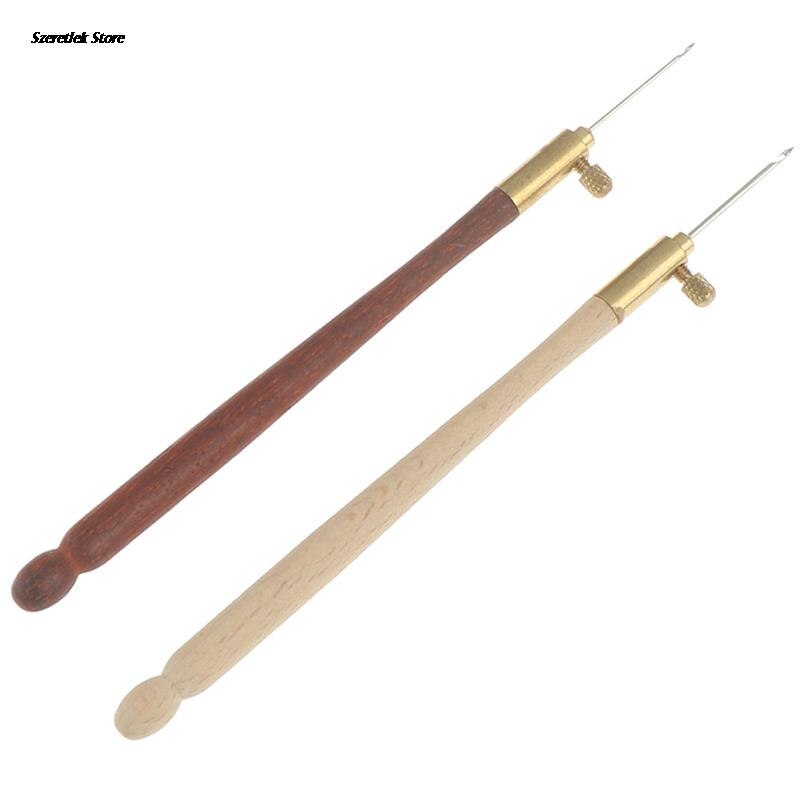 French Embroidery Needles Tambour Crochet Hook Luneville Hook with 3 Needles sewing needles