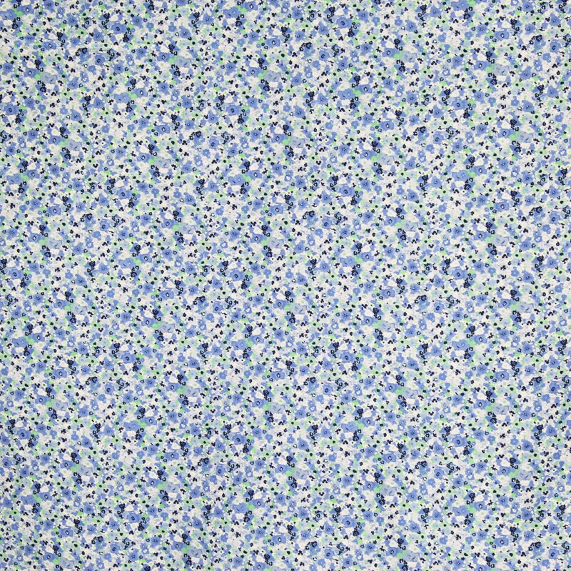 Produktbild von KINSPON Blaue Stoff-Blumen-Broschen Für Frauen, Handgefertigt