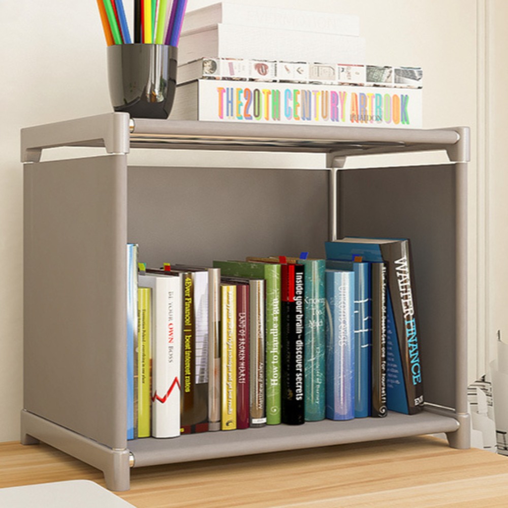 Eenvoudige Boekenplank Meerlagige Eenvoudige Montage Boekenkast Grote Capaciteit Multifunctionele Opslag Plank Staande Boek Display Rack