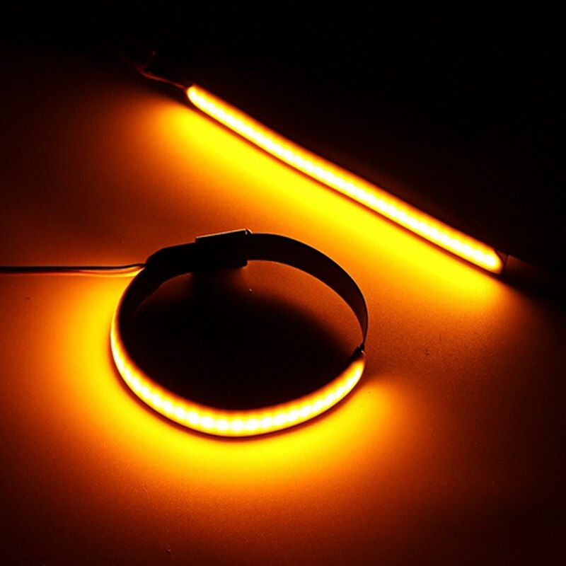 Round Pointy E-Marked Red LED Motorcycle Motorbike Stop & Tail Light