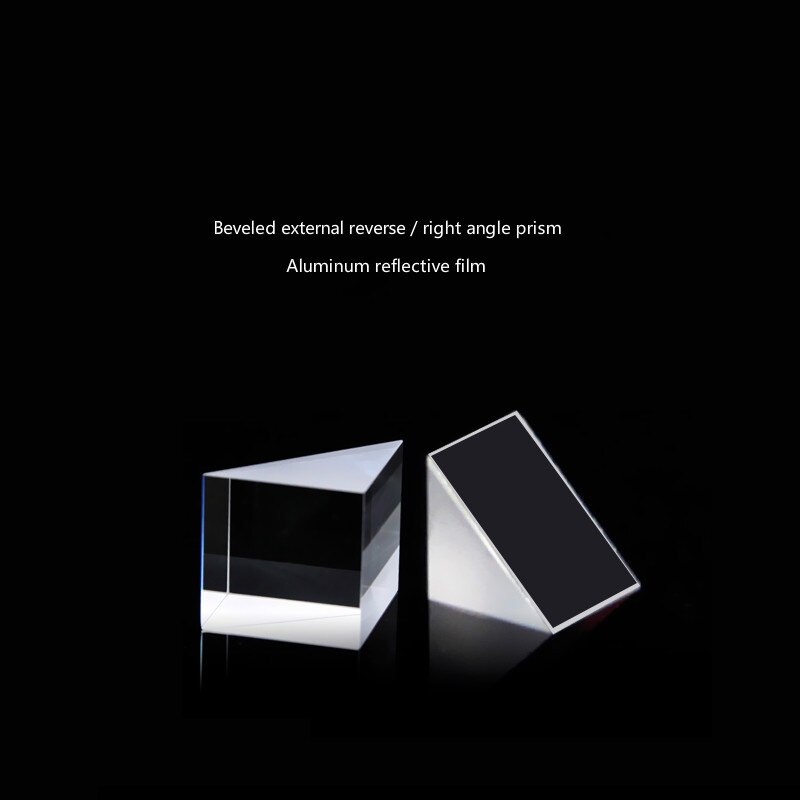 5X5X5mm Coating Right Angle Prism Optical Components Glass for Precision Optical Instruments Total Reflection Prism