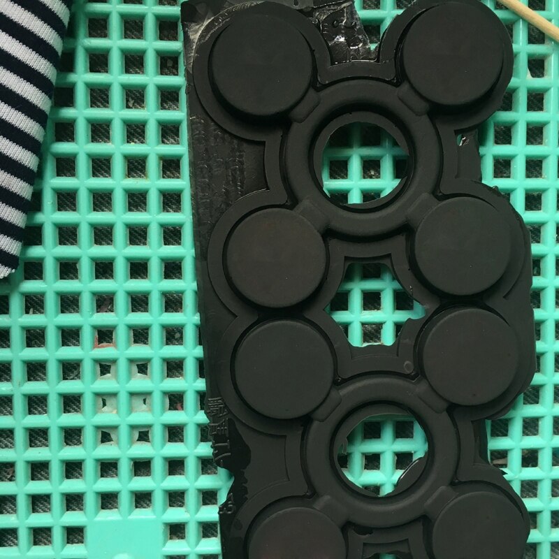 Finger Spinner Sensory Fidget Interactive Toy w/ Spinning Tops 4 Blade Rotary Toy for Adults Autism Anxiety Special Need A2UB