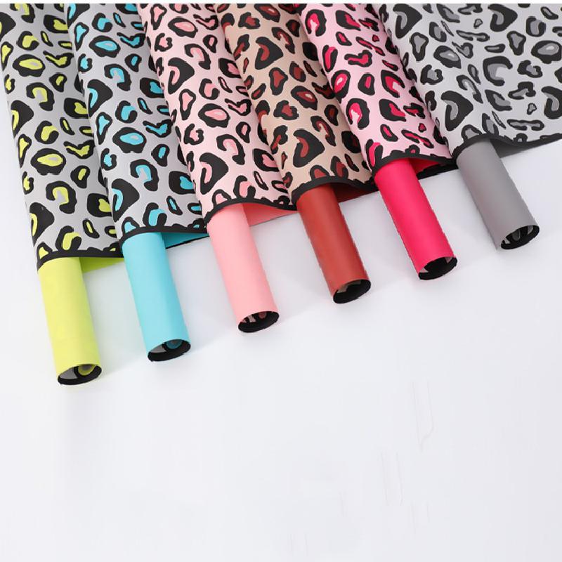 58*58cm 20pcs Flowers Wrapping Paper Zebra Giraffe Leopard Series Rose Package Paper Bouquet Material Floral Packaging Materials