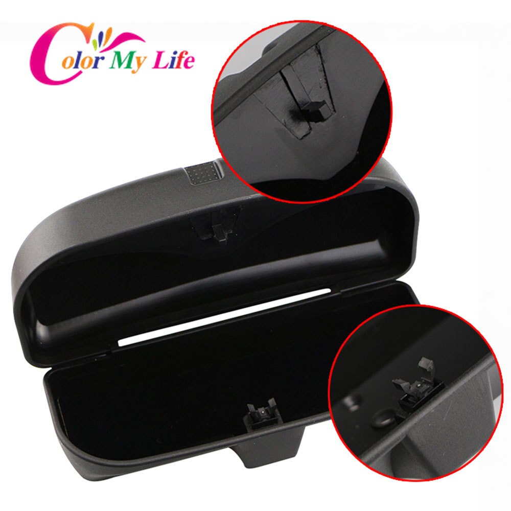 Car Glasses Holder Case for DACIA SANDERO STEPWAY Dokker Logan Duster Lodgy FIAT 500 Tipo Punto Freemont Coroma Panda Idea Palio