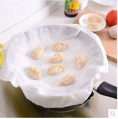 Steamed steamed bread with cotton steamed cloth, kitchen utensils, steamer, cloth, paper, sticky steamer, gauze drawer cloth