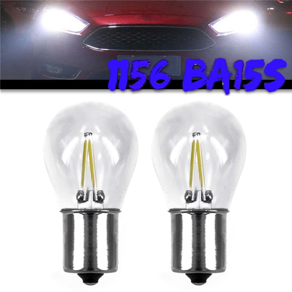 Signal Light Car Bulb Lamp LED Turn Signal Brake Parking Brake Stop White Replacement Accessories
