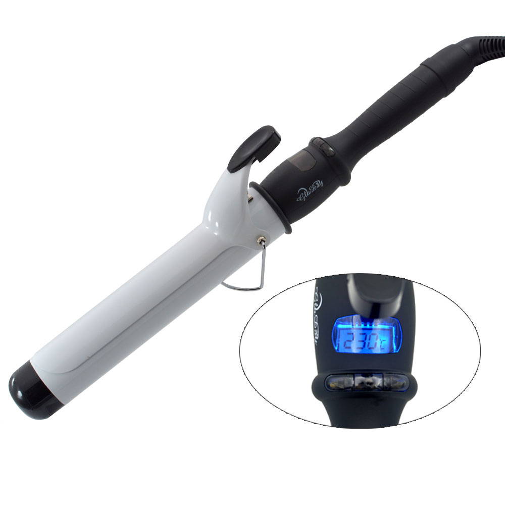 Curling Iron , Ceramic Tourmaline Curl Wand Barrel, Hair Curler Iron for Short Hair