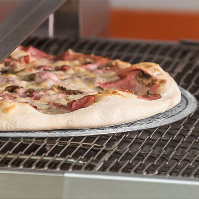 plateau de cuisson antiadhésif pour Pizza plateau de cuisson filet métallique 6 pouces à 17 pouces sans soudure en aluminium filet métallique ustensiles de cuisson outils de cuisine Pizza