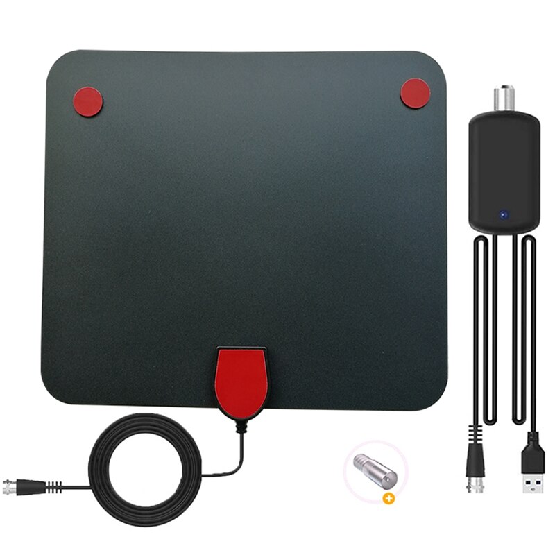 Indoor Digital HDTV Antenna TV High Gain Amplifier Signal Booster Digital Antenna TV Aerial Signal Amplifier