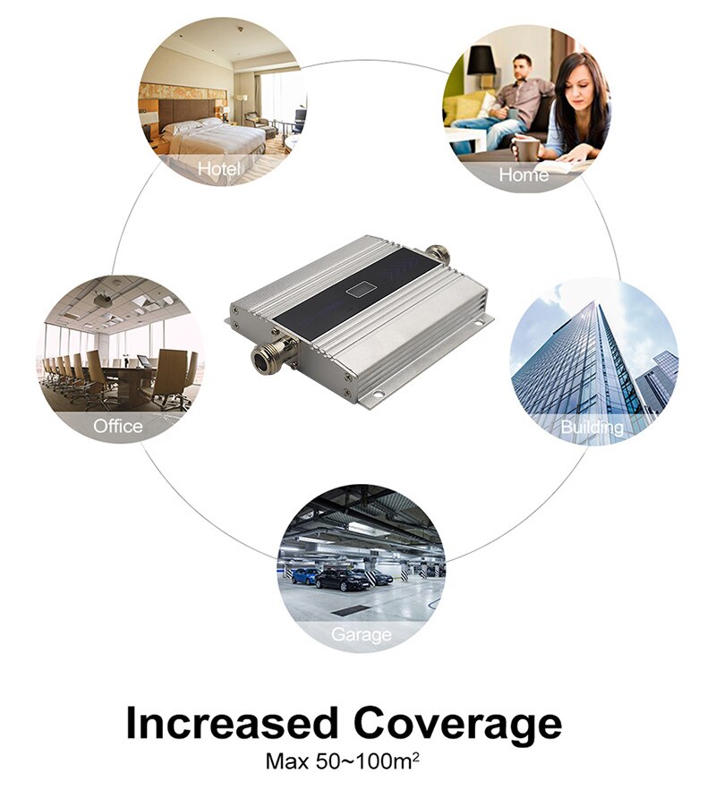 Mini Cellular Booster GSM Repeater Amplifier 900MHz GSM 900 Mobile Cell Phone Signal Booster Amplifier for Voice LCD Display