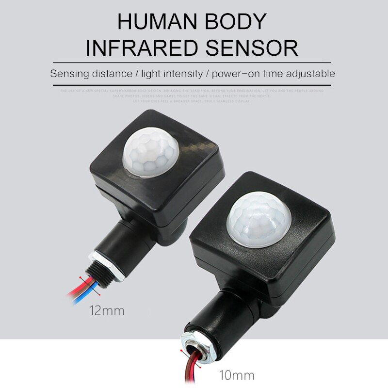 Mini Pir Sensor Detector Smart Switch Led Pir Infrarood Motion Sensor Detection Automatische Sensor Licht Schakelaar Afstandsbediening