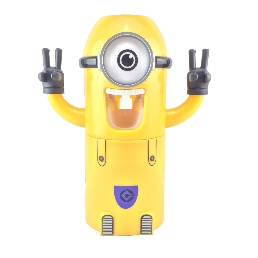 Bathroom Products Automatic Toothpaste Dispenser Cute Squeezers Bathroom Accessories Set Toothbrush Holder For Kids