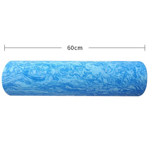 45/60CM Iridescent Cloud Yoga Foam Roller Pilates Block High-density Floating Roller GYM Fitness Body Massage Roller: Orange