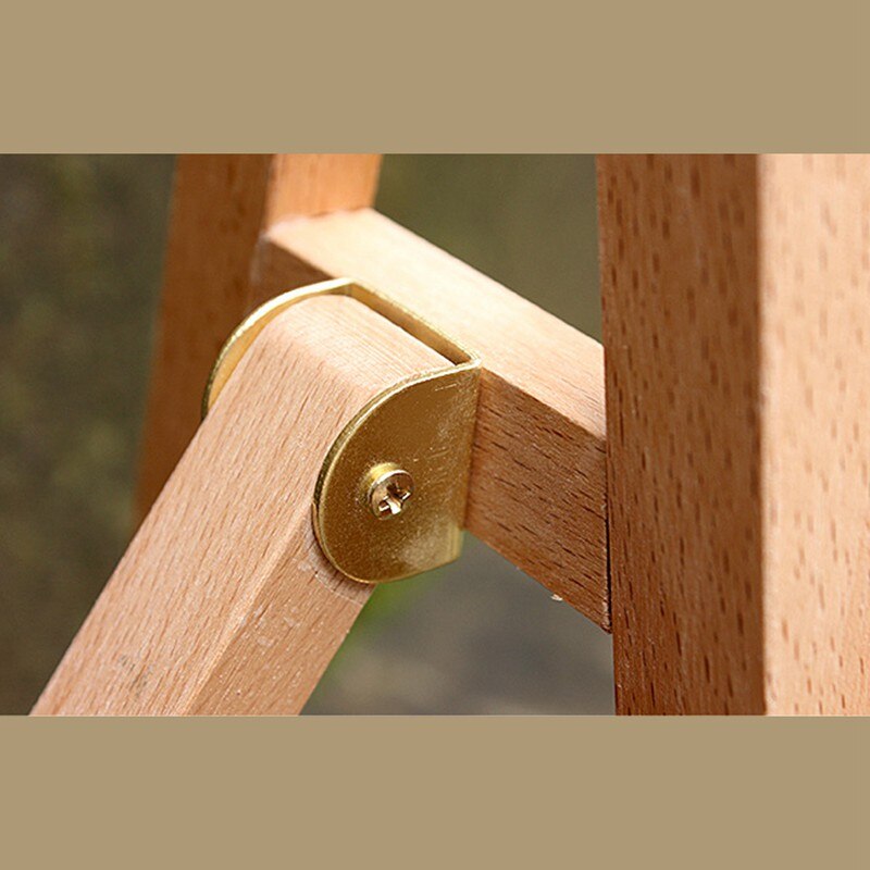 Small 11 inch Tabletop Wood Display Artist A-Frame Easel