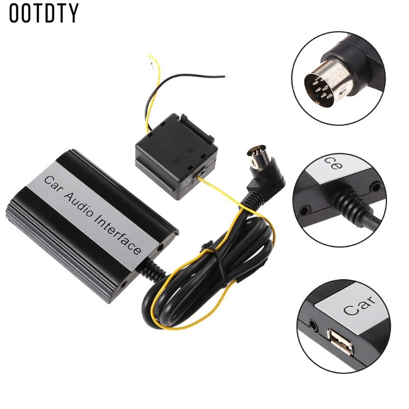 Car Bluetooth Kits MP3 Musik AUX Adapter Car Audio Interface CD Sound Für Volvo HU-serie C70 S40/60/80 V40 V70 XC70