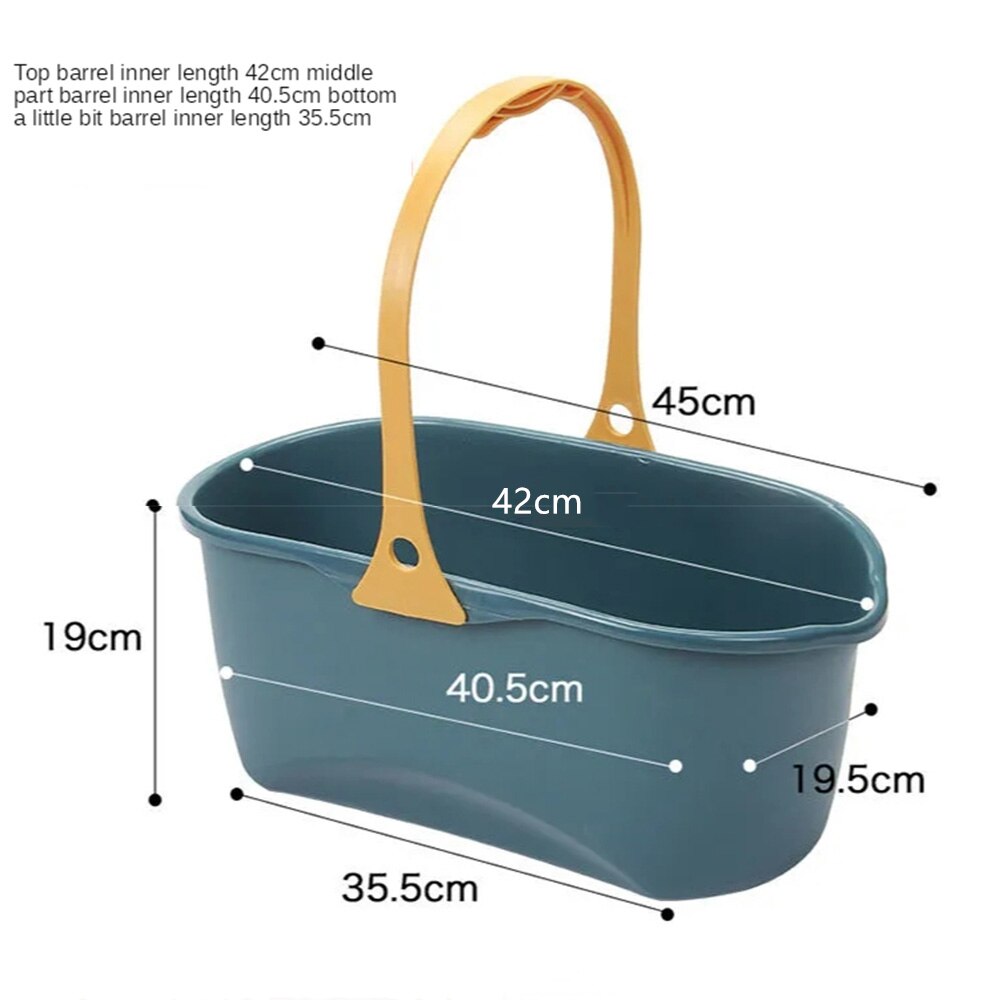 Mop Bucket Home Bathroom Kitchen Outdoor Clean Bucket Fishing Camping Car Wash Bucket Wash Mop Bucket For Washing Floors