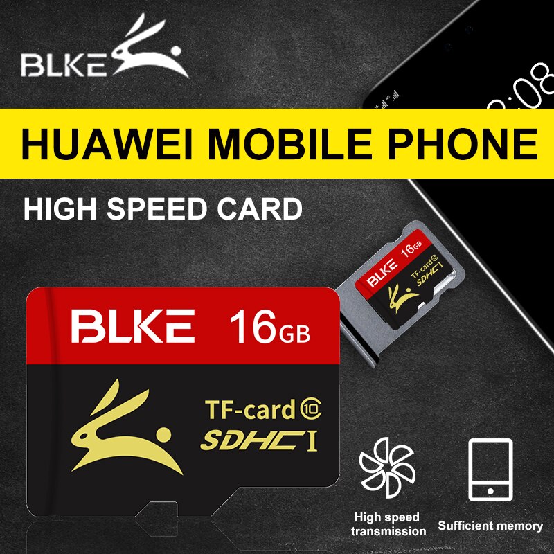 BLKE Huawei mobile memory card micro sd tf for Changxiang 10e plus 9s 8s 7S 6S 9E 8e Nova 5I 4E mate10 9 8 maimang 8 7 P10 P9 P8: 16GB