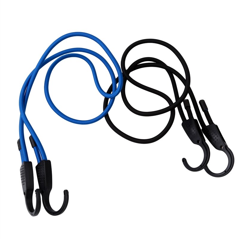 Sterke elastische band, verstelbare spanband, autowaslijnhaak, bagagevastzetgesp, touw voor motorreizen