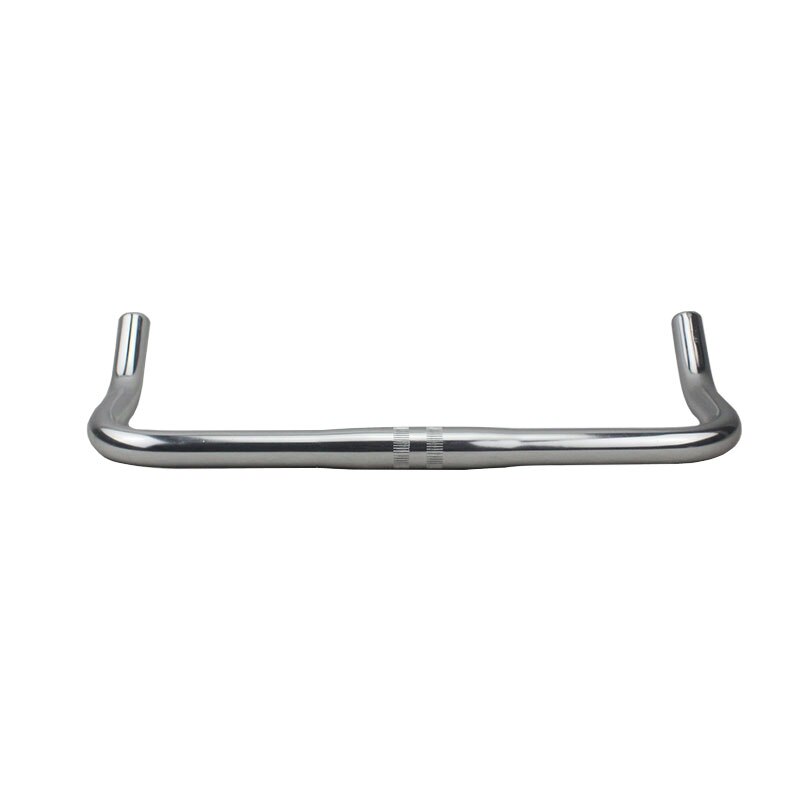 Bici da strada A Scatto Fisso Manico in Corno in Lega di Alluminio Del Manubrio Della Bicicletta