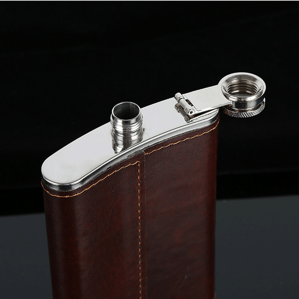 5-10 oz in Acciaio Inox anca Liquore Whisky Alcool Boccetta Tasca Tappo di Bottiglia di vino